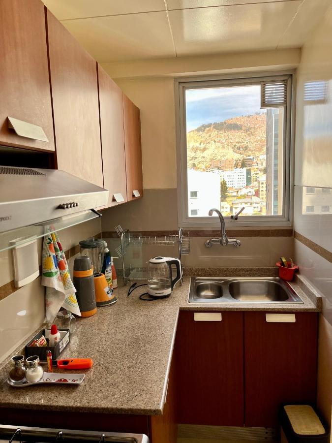 Апартаменты Moderno Y Comodo Apartamento Con La Mejor Ubicacion En Sopocachi Ла-Пас Экстерьер фото